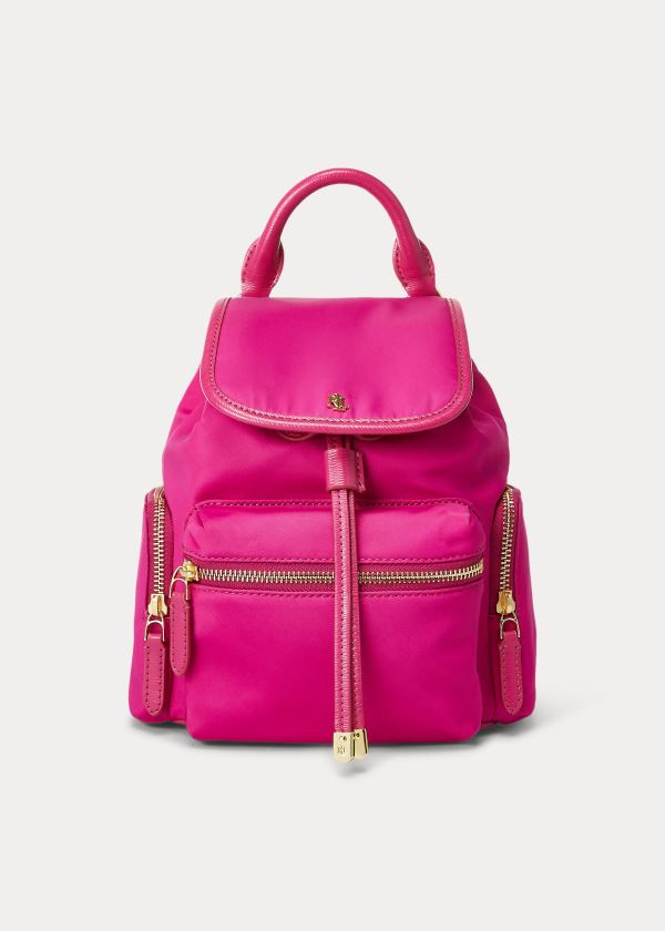 Mochilas Ralph Lauren Nylon Keely Small Mulher 40829-MVCY